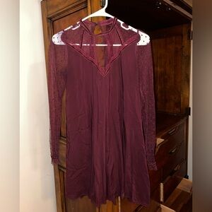Urban Outfitters maroon dress, size XS.